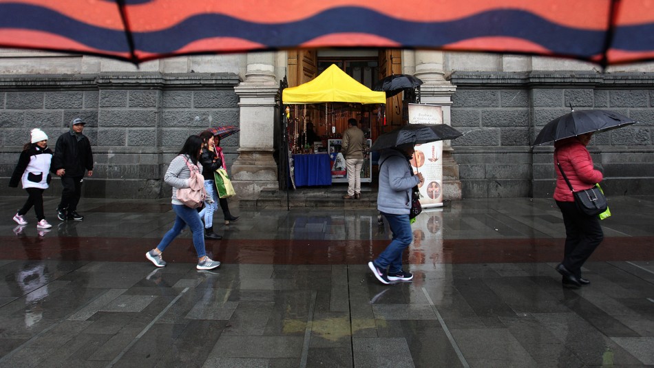 Lluvia Santiago Anuncian posibles precipitaciones durante este fin de semana en Santiago