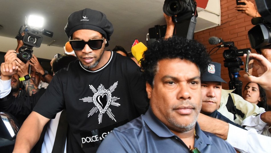 Ronaldinho y su hermano
