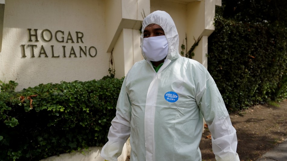 Brote de coronavirus en Hogar Italiano de Ñuñoa Contagio en hogar de ancianos de Ñuñoa: Ministro de Salud informa de siete personas hospitalizadas