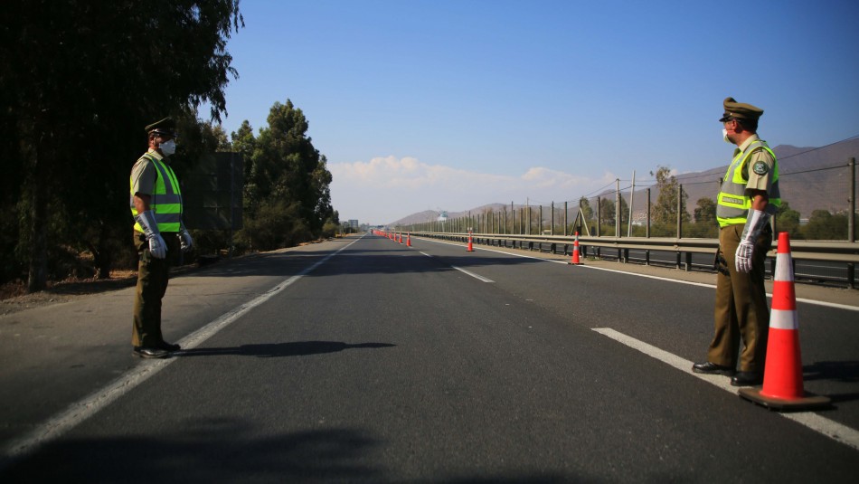 Imagen referencial Hualpén construyó zanja para evitar que conductores burlen cordones sanitarios