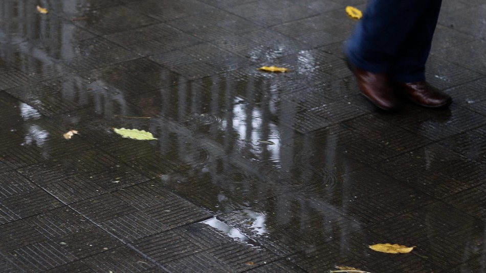 Imagen referencial Se reportan precipitaciones en sectores de la Región Metropolitana