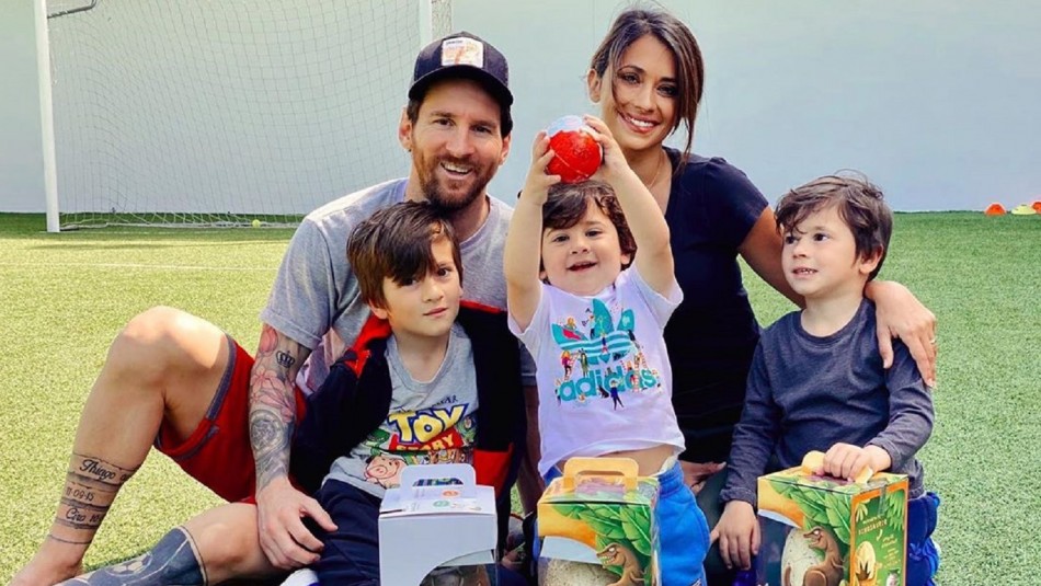 Lionel Messi Lionel Messi celebró el día de Pascua.