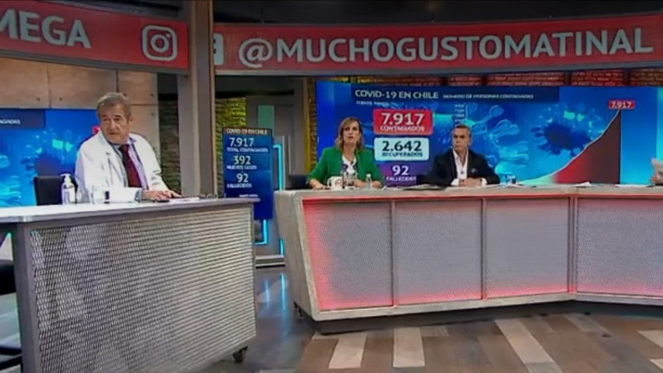 Así se vivió el temblor en Mucho Gusto: Viñuela fue el primero en reaccionar Así se vivió el temblor en Mucho Gusto: Viñuela fue el primero en reaccionar