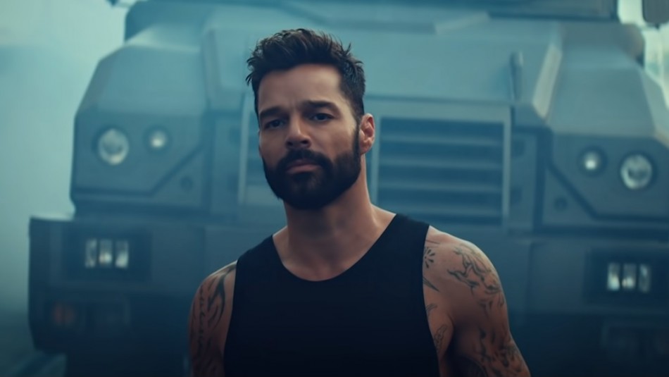 Desde el garage: Ricky Martin graba video de Desde el garage: Ricky Martin graba video de
