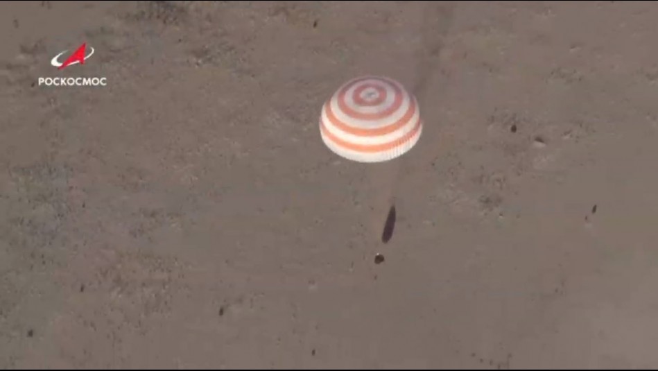 Tripulación de la Estación Espacial regresó a la Tierra en plena pandemia Tripulación de la Estación Espacial regresó a la Tierra en plena pandemia