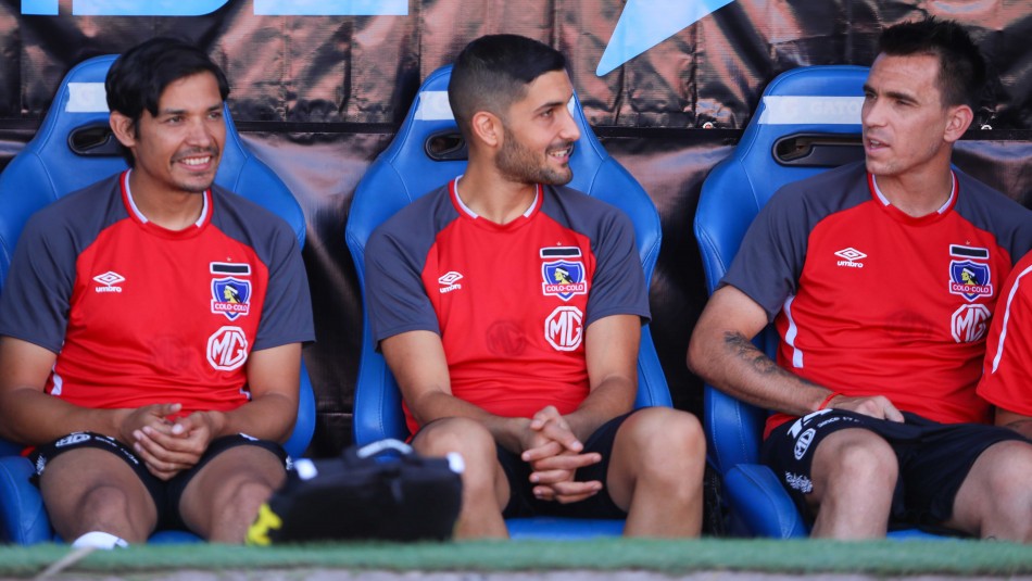 Colo Colo Pablo Mouche relata su amistad con Blandi en Colo Colo.