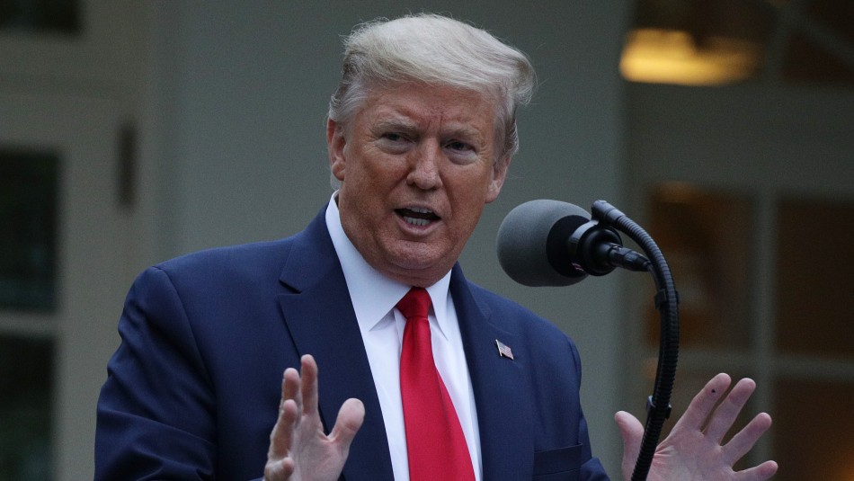 Donald Trump se refiere al confinamiento en EE.UU. Trump insta a la