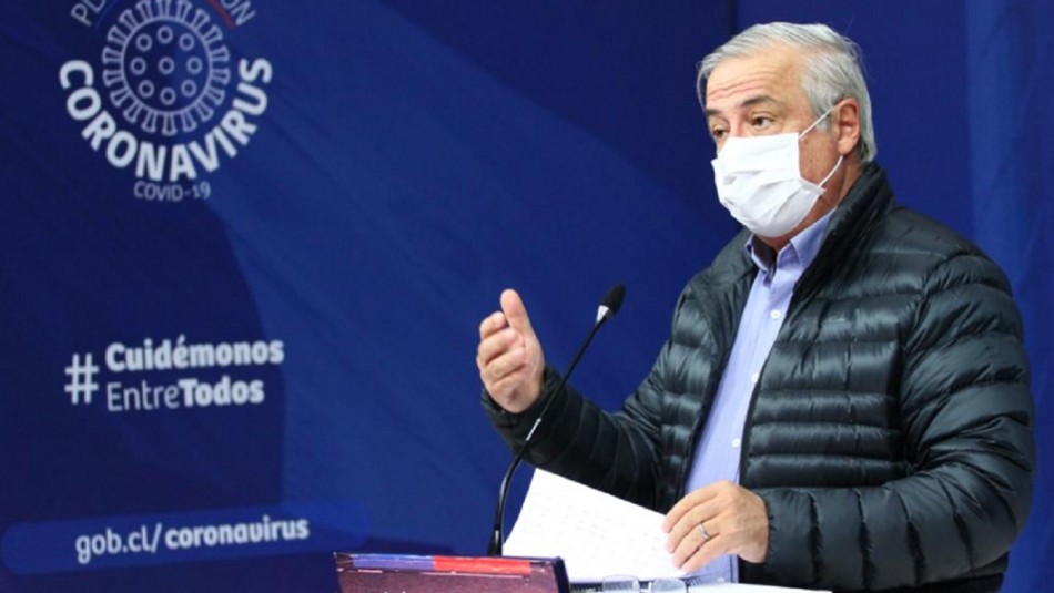 Ministro Jaime Mañalich se refiere a error en Noveno Informe Epidemiológico