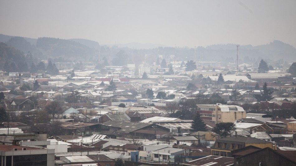 Decretan primera preemergencia ambiental del año en La Araucanía Decretan primera preemergencia ambiental del año en La Araucanía