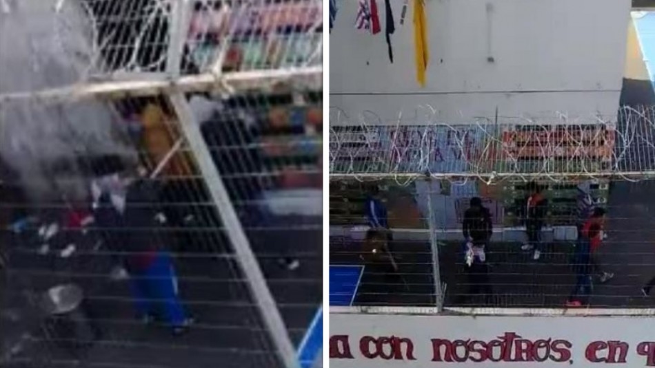 Video muestra momento en que internos de cárcel de Puente Alto toman a gendarmes como rehenes Video muestra momento en que internos de cárcel de Puente Alto toman a gendarmes como rehenes