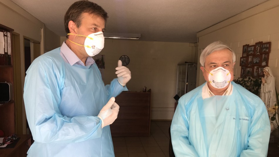 Alcalde Germán Codina y ministro Jaime Mañalich Alcalde Codina responde a Mañalich: