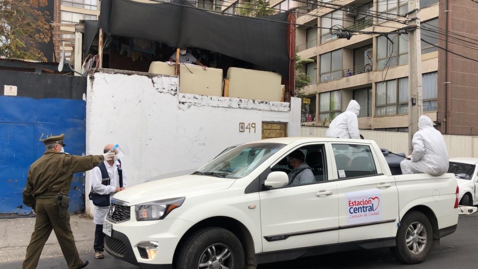 Coronavirus en cité Estación Central Confirman 8 casos de coronavirus en cité de Estación Central: Serán trasladados a un hotel sanitario