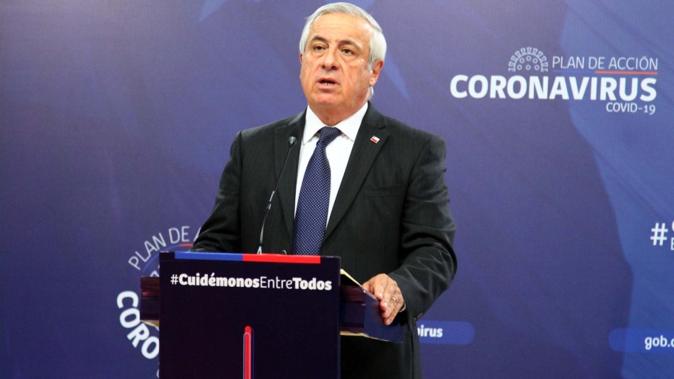 Ministro Jaime Mañalich Mañalich y fallecidos por coronavirus: