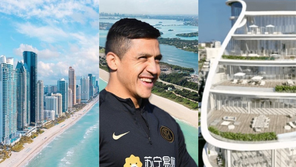 Sunny Isles Beach Alexis Sánchez compró lujoso departamento.