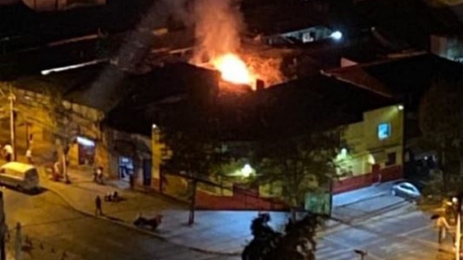Incendio en cité de Estación Central Incendio se produjo en cité de la comuna de Estación Central
