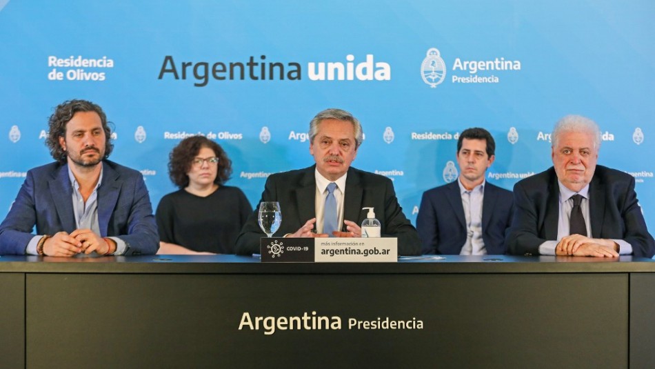 Argentina extiende aislamiento social obligatorio por el coronavirus hasta el 10 de mayo Argentina extiende aislamiento social obligatorio por el coronavirus hasta el 10 de mayo