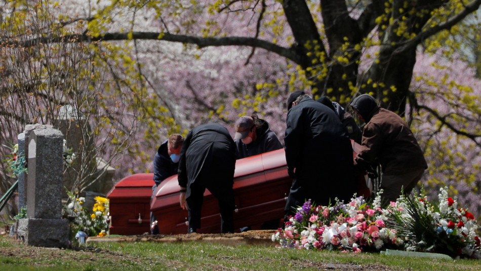 Estados Unidos. Universidad Johns Hopkins: Estados Unidos registra 2.494 muertos por coronavirus en las últimas 24 horas