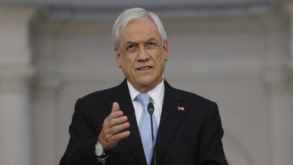 Sebastián Piñera Presidente Piñera y realización del plebiscito en octubre: