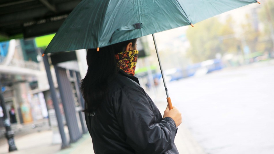 Lluvia Santiago Anuncian precipitaciones en Santiago para lunes y martes