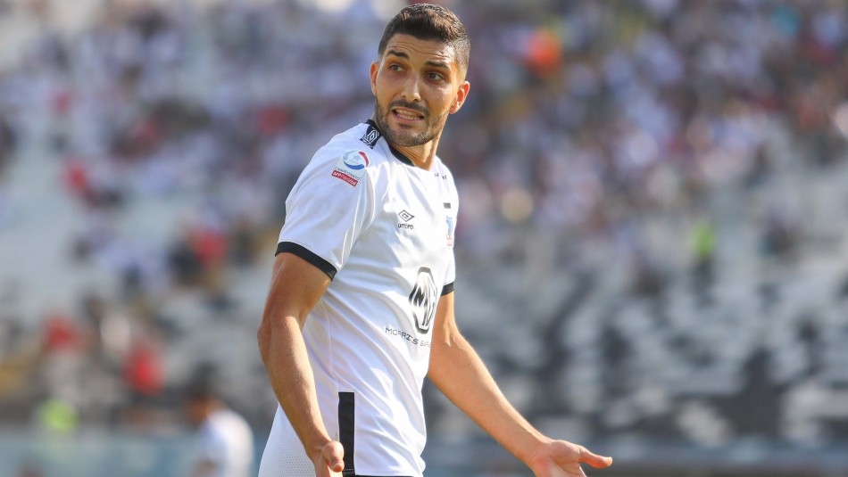Nicolás Blandi Nicolás Blandi en problemas con Colo Colo.