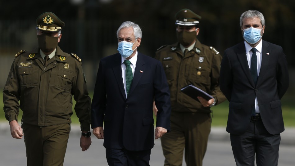 Piñera carabineros coronavirus Piñera en aniversario de Carabineros llama a