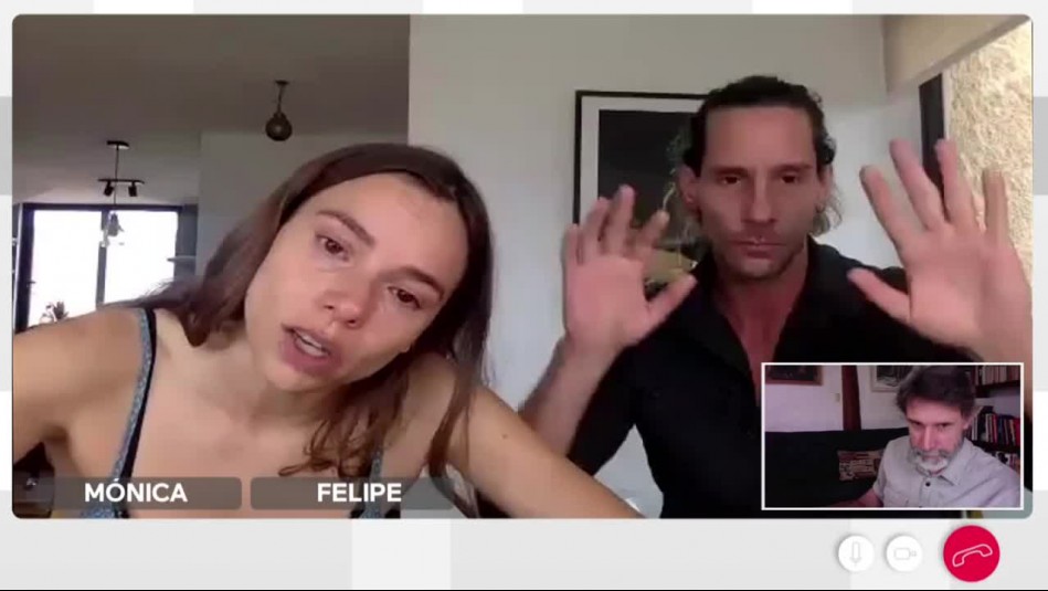 Historias de Cuarentena: Felipe le contó a Pablo el trauma de Mónica Historias de Cuarentena: Felipe le contó a Pablo el trauma de Mónica