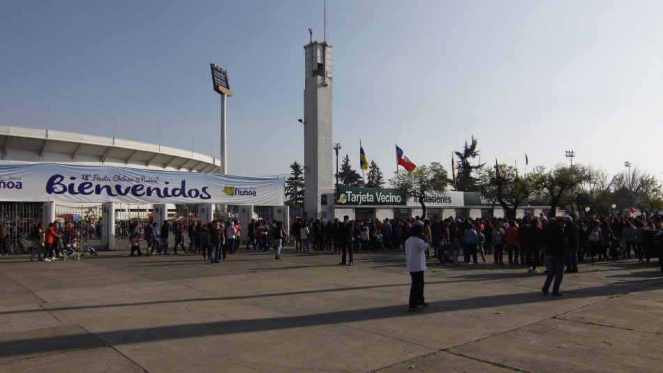 Estadio Nacional. No habrá celebración de Fiestas Patrias: Ñuñoa suspende las actividades en el Estadio Nacional tras 21 años