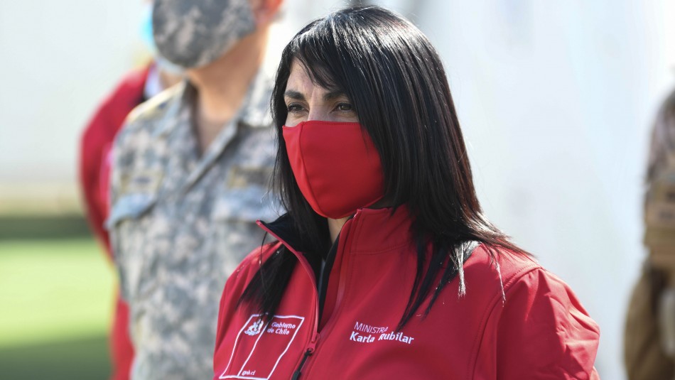 Karla Rubilar Rubilar por decisión de decretar cuarentenas en RM:
