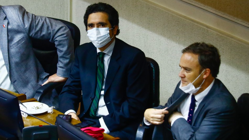 Ignacio Briones y Felipe Ward Ministros Briones y Ward en cuarentena preventiva por haber tenido contacto con senador Quinteros