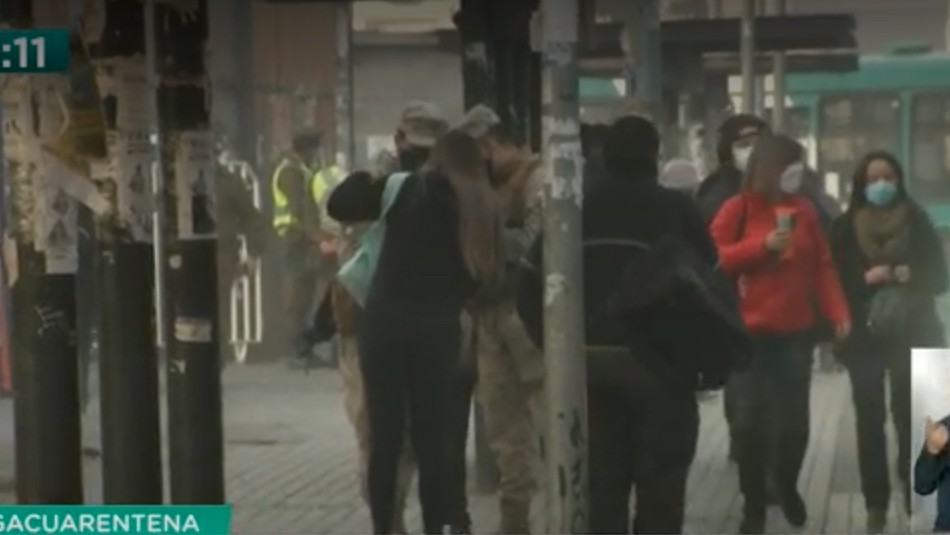 Al menos nueve detenidos por no portar salvoconducto en primer día hábil de cuarentena en Maipú Al menos nueve detenidos por no portar salvoconducto en primer día hábil de cuarentena en Maipú
