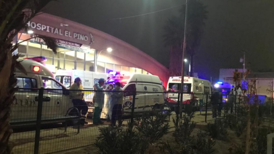 Con sirenas de ambulancias: Personal se manifiesta ante demora en atención de pacientes en el Hospital El Pino Con sirenas de ambulancias: Personal se manifiesta ante demora en atención de pacientes en el Hospital El Pino