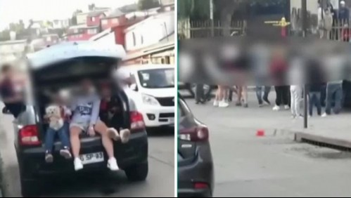 Sorprenden a jóvenes grabando videoclip sin cumplir medidas sanitarias en pleno centro de Lota