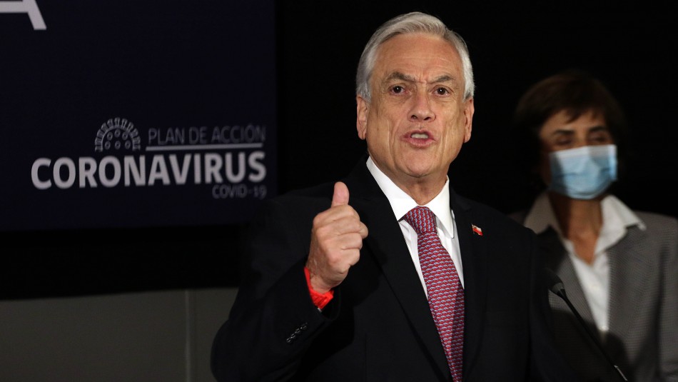 Piñera coronavirus Chile Piñera y proyecciones por coronavirus en Chile:
