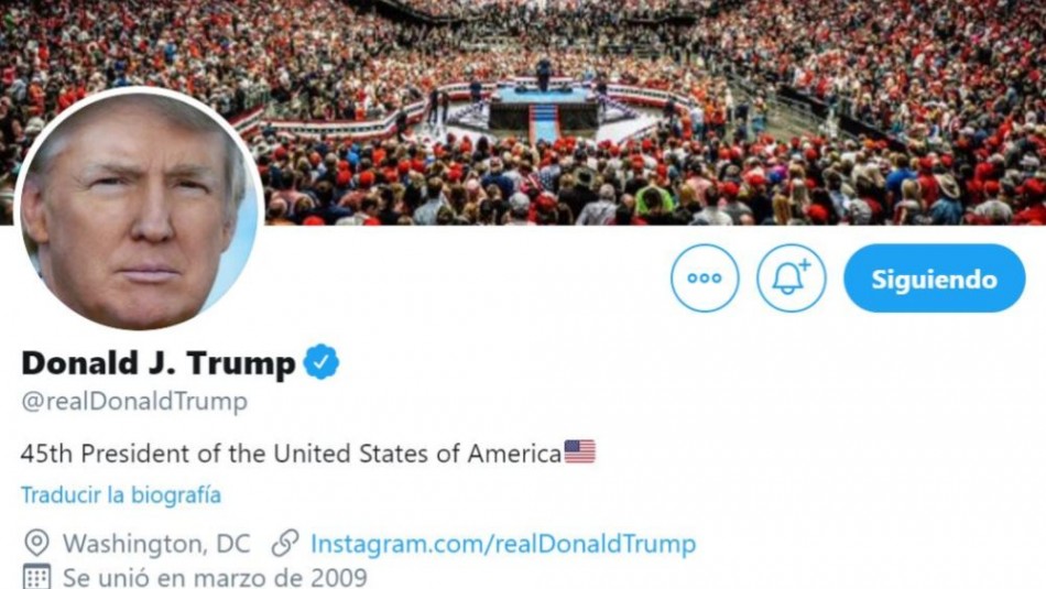 Twitter restringe publicación de Trump sobre protestas de Minneapolis por Twitter restringe publicación de Trump sobre protestas de Minneapolis por