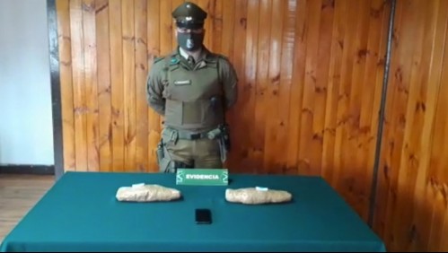 Detienen en control sanitario a funcionario de la salud que transportaba 2,5 kilos de cocaína en San Antonio