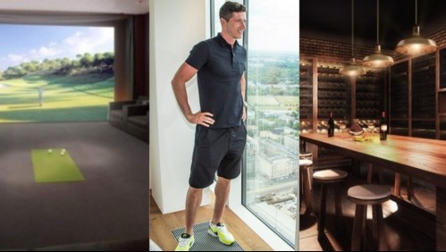 Goleador del Bayern Munich compra departamento de 9 millones de euros con cava de vinos y simulador de golf