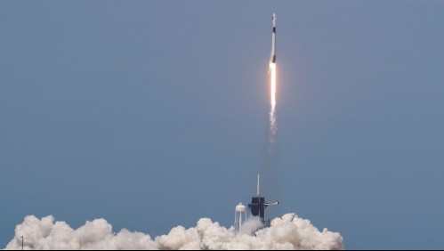Misión en conjunto entre la NASA y SpaceX: Cohete Falcon 9 es lanzado exitosamente