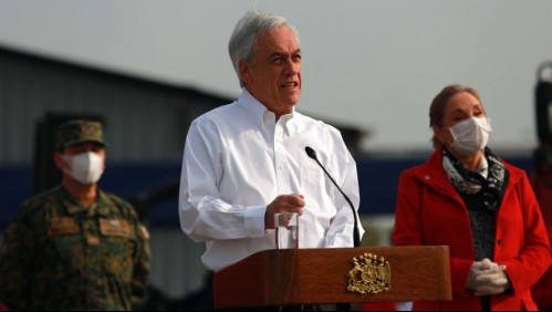 Piñera establece el 21 de junio como fecha límite para entregar 1,5 millones de cajas de alimentos en la RM