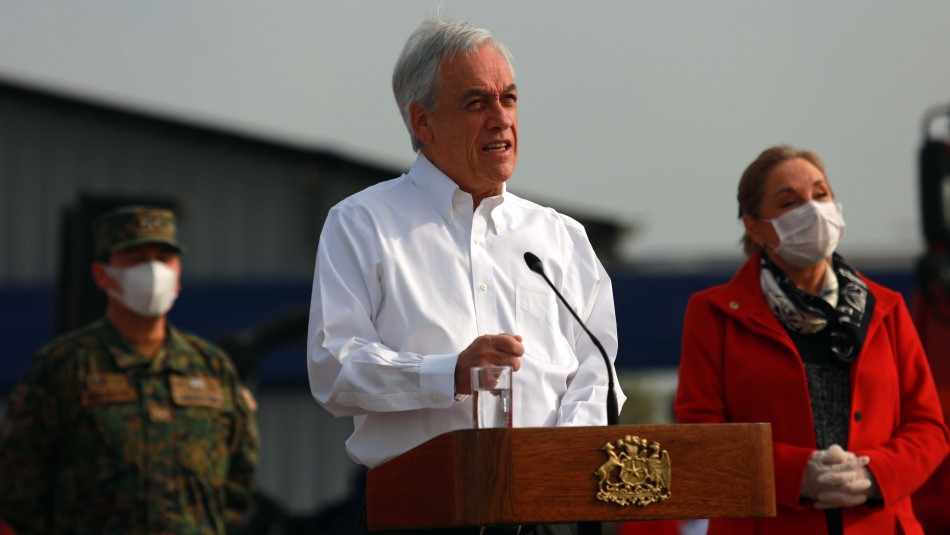 Sebastián Piñera Piñera establece el 21 de junio como fecha límite para entregar 1,5 millones de cajas de alimentos en la RM