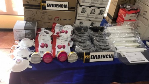 Detienen a sujeto involucrado en venta de mascarillas y otros insumos médicos robados
