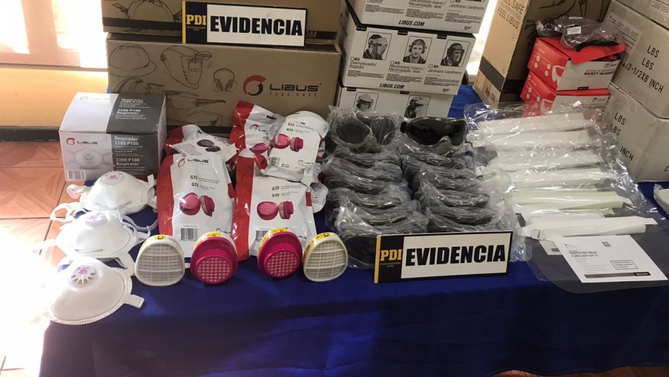 Detienen a sujeto involucrado en venta de mascarillas y otros insumos médicos robados Detienen a sujeto involucrado en venta de mascarillas y otros insumos médicos robados