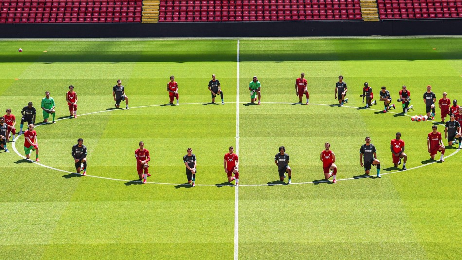 Liverpool La foto del plantel del Liverpool.