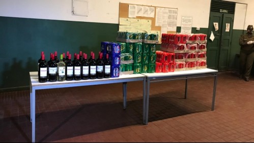 Local de venta clandestina de alcohol funcionaba en Lo Barnechea en pleno toque de queda