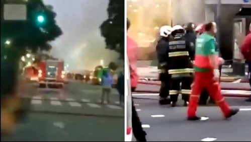 Videos que circulan en redes sociales muestran explosión que dejó dos bomberos muertos en Argentina