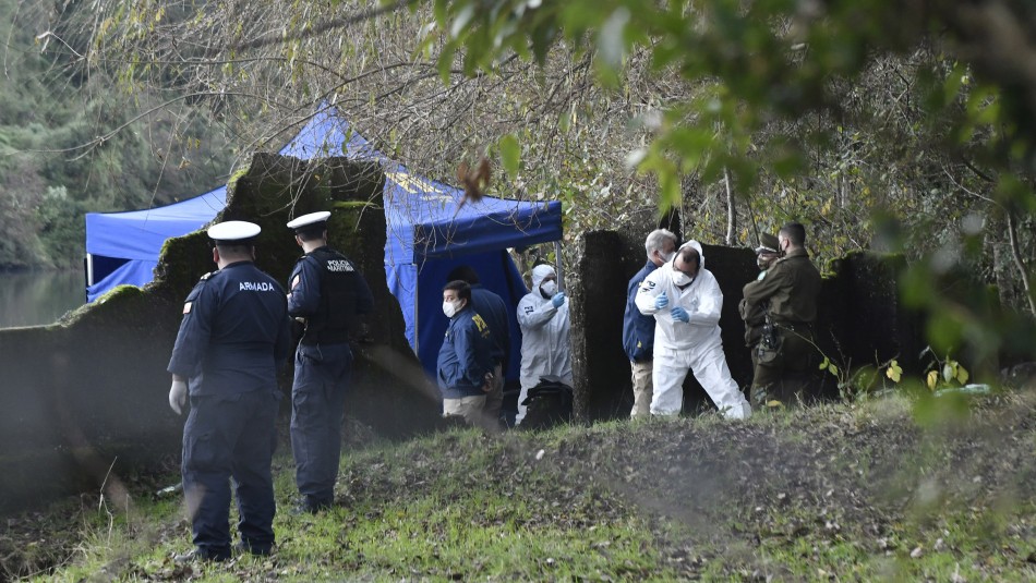 Encuentran celular en reconstitución de escena Crimen de Helena Bustos: Encuentran pieza clave en la reconstitución de escena del asesinato