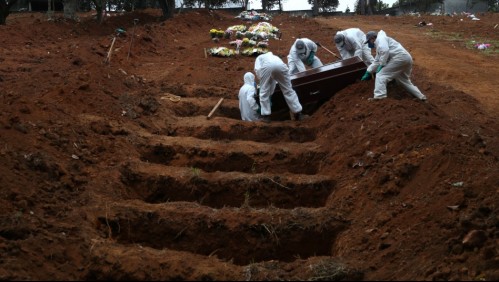 FOTOS Cavan miles de tumbas en cementerio de Brasil por el coronavirus