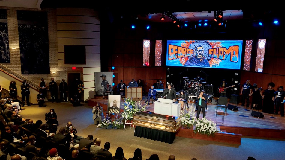 Realizan ceremonia de homenaje a George Floyd en Minneapolis Realizan ceremonia de homenaje a George Floyd en Minneapolis
