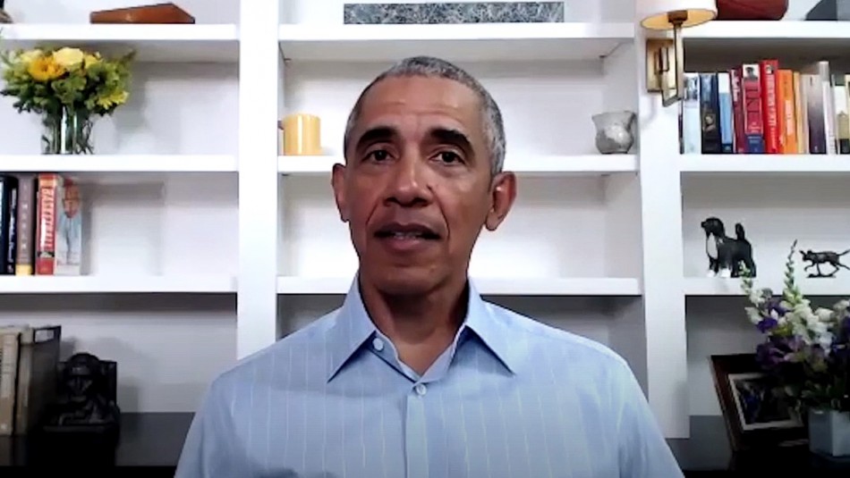 Barack Obama Obama celebra el