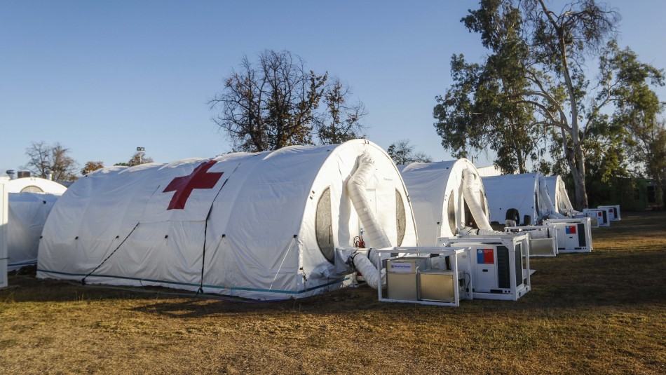 Hospital modular Sótero del Río 46 pacientes fueron evacuados del hospital modular Sótero del Río por falla en calefacción