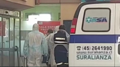 Paciente con coronavirus es trasladado de Santiago a Temuco: Necesitaba ventilador mecánico